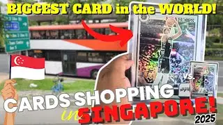 Welcome Back to SINGAPORE! | Basketball Sports Card Hunting | NBA Cards by Tito Jeffry