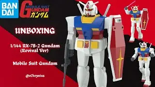 UNBOXING - Best Mecha Collection: 1/144 RX-78-2 Gundam (REVIVAL Ver.) | Mobile Suit Gundam