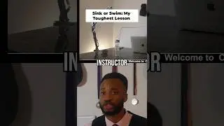Threw in deep end: Sink or swim moment!  #operationpronto #podcast #motivation #discipline