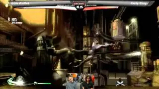 Injustice:GAU Ghost Battle Series # 7 - GGA Wafflez vs Curly Shay