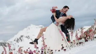 Epic French Alps Mountain Elopement // Hugo & Rachael // Morzine & Avoriaz