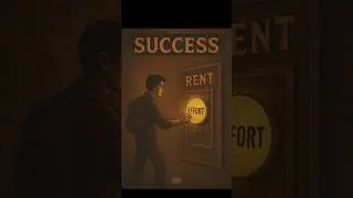 Success charges rent daily &mdash; pay with effort, not excuses. #motivation #quotes #success #shorts