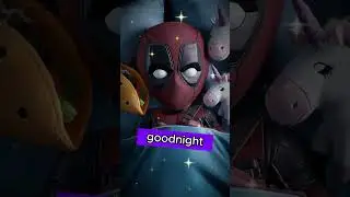 Goodnight Deadpool 🌙 Perfect Calming Bedtime Stories for Babies | Relaxing Music for Babies #short
