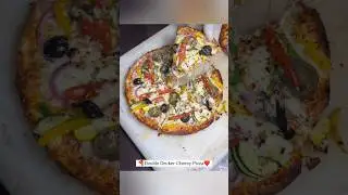 Double Decker Pizza #shorts #pizza #ytshorts #shortsfeed #doubledeckker #party #offer #viral #fun