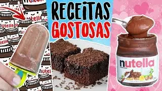 3 RECEITAS COM APENAS 2 INGREDIENTES PARA FAZER NAS FÉRIAS