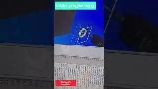 How to Align with the Center of a Workpiece on a CMM Machine | Step-by-Step Guide
