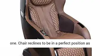 RELAXONCHAIR [Rio] Full Body Zero Gravity Massage Recliner Chair (Coffee)