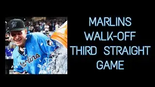 Marlins Walk-Off Third Straight Game