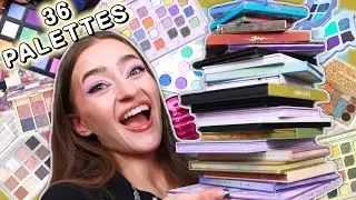 Ranking Every Eyeshadow Palette I Tried In 2025!! (avoid these at all costs!)