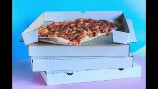 Pizza Box Open Grab Slice Close Sound Effect