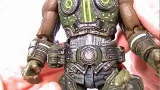 NECA Gears of War 3 AUGUSTUS COLE Video Review