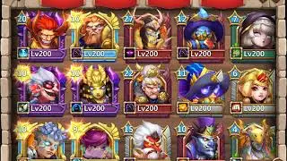 Fastest Evolve Castle Clash. How to evolve Hero  Beast Tamer Lv 1 to Lv200 in 3 minutes!