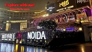 Relaxing Car Drive in Noida | #noida #cardrive  #indianroads 