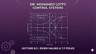 Eigen Values & Transfer Function Poles - Lecture 8.3 - Dr. Mohammed Lotfy - Automatic Control