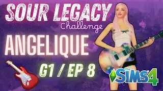 Sims 4 Challenge y gameplay / 🎹🎤 M&uacute;sica, amor y un gran cambio | Sour Legacy EP.8