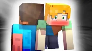 Steve Impressed Alex Minecraft Animation | Sweet Moment