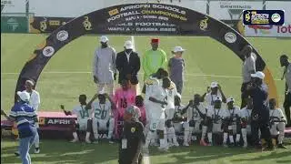 GUINEA VS SENEGAL CAF AFRICA SCHOOL FOOTBALL CHAMPIONSHIP