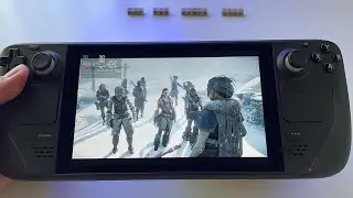 Horizon Zero Dawn (high graphics) - Steam Deck handheld gameplay