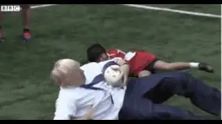Boris tackles kid