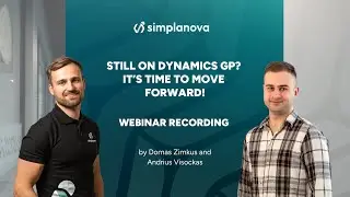 Webinar: Still on Dynamics GP? It&rsquo;s time to move forward!