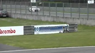 Monza Blancpain Spins and Crash 2014