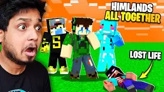 HIMLANDS GANG ASSEMBLE BEGINS BUT.. - Minecraft Himlands - Day 64 (S3 E1)