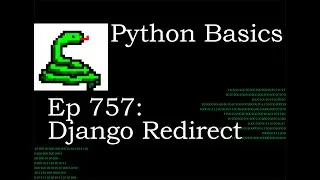 Python Basics Tutorial Django Moving From Register to Login Using Redirect and HttpResponseRedirect