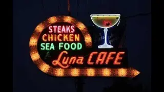 Virtual Visits All Along Illinois Route 66 - Luna Cafe in Mitchell, IL