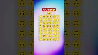 👉 Only Geniuses Can Find the Odd Emoji! 😱🧠 #emojichallenge