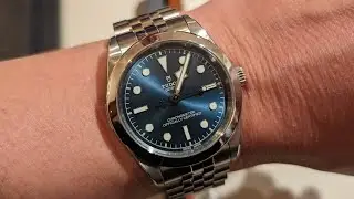 Tudor Black Bay 39 / Black Bay One (on 17 cm / 6,70 inch wrist)