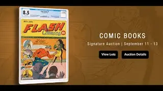 Comic Books Signature Auction 7423 Session 1