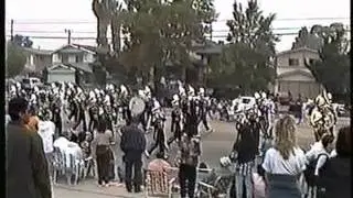 Sonora High School Raider Regiment band @ the 1995 Buckboard Parade