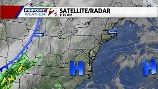 Weather Now: Nice Today; Rain to Ring in the New Year