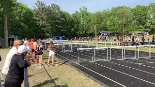 2025 District Meet @ Midlothian HS (110 hurdles)