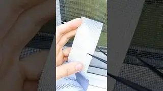 Window Mesh Repair Hack | Fix Jali Hole in 2 Minutes! | Easy DIY Home Tip