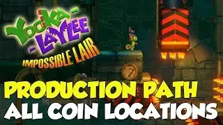 Yooka-Laylee And the Impossible Lair Production Path All Coin Locations