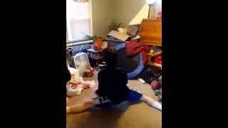 Attempt at laurent (les twins) spinning death drop