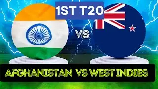 India vs New Zealand 1st T20 || Afghanistan vs West Indies 2nd T20