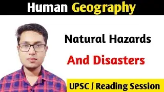 Geography - Natural Hazards and Disasters | Reading Session // 2025 // Disaster Management
