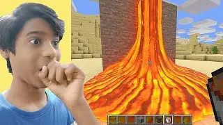Realistic Lava In Minecrat! ~ REACTION! (മലയാളം)