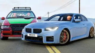 Realistic High-Speed Car CRASHES in BeamNG.drive