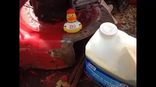 Happy Monday.!!! 2019 Troy-Bilt TB110 Walk Behind Lawn Mower with Serious Rust.  Let's treat it NOW!