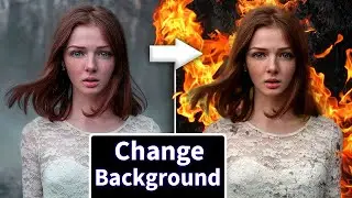 Easy Change Background of Your Picture | Use of Feather Tool