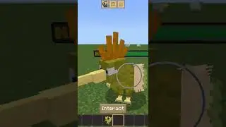 shiny fearow Pokemon in Minecraft #gaming #minecraft #youtubeshorts #pokemon #viralvideo #trending