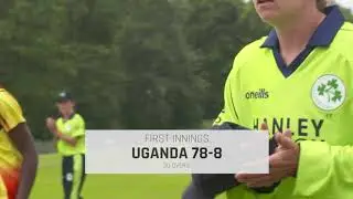 IRELAND V UGANDA ICCWT20Q HIGHLIGHTS