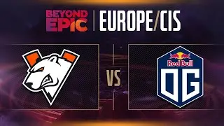 Virtus.Pro vs OG Game 2 - Beyond Epic: EU/CIS - Losers' Round 1 w/ Gareth & lizZard