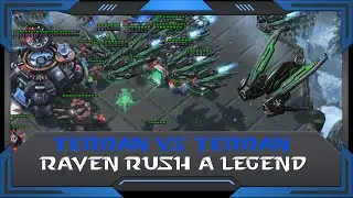 StarCraft 2 (RuFF Highlight): Raven Rush A Legend