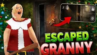 الهروب من جراني مود الكريسماس 😱🎄 | خرجت من الباب الرئيسي!
