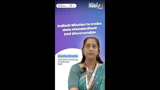 IndiaAI Mission to make data standardised and discoverable!#DigitalIndia #GlobalIndiaAISummit