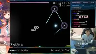 AngeLMegumin | Akiyama Uni - Touhou Hisouten [FreeSongs Rhapsody] HDHR 98.53% FC 355pp | Livestream